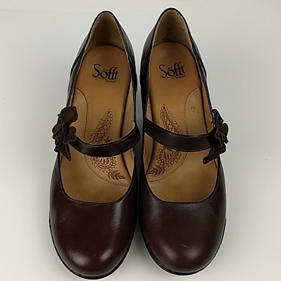 Sofft Calypso Brownwood Pump Size 9M - Picture 1 of 8